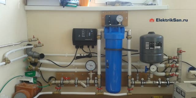 Ввод воды в дом: правильная схема узла ввода водопровода в частный дом